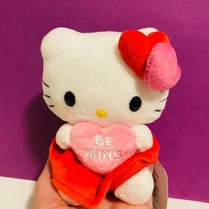 Hello Kitty mini Valentines plush NEW